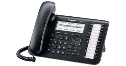 Системный телефон Panasonic KX-DT546RU-B черный