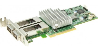 Сетевой адаптер Supermicro AOC-S40G-I2Q - Dual 4*10GBase QSFP PCI-e 3.0
