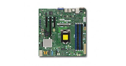 Материнская плата Supermicro MBD-X11SSL-B , Single SKT, Intel C232 Chipset, SATA, 2xGbE Bulk