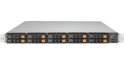 Серверная платформа Supermicro SYS-1028U-TN10RT+ 1U 2xLGA2011 Intel C612, 24xDDR4, 10x2.5"" drive, 2x1000W (Complete Only)