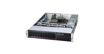 Серверная платформа Supermicro SYS-2028R-C1RT4+ 2U 2xLGA2011 Intel C612, 24xDDR4, 16x2.5""HDD, SAS, 4x10GbE, 2x920W