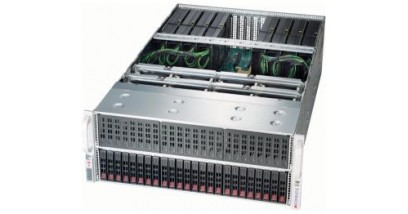 Серверная платформа Supermicro SYS-4027GR-TRT 4U (Up to 8x GPU ) 2xLGA2011 Intel C602, 24xDDR3, 24xHDD 2.5"" 4x1600W