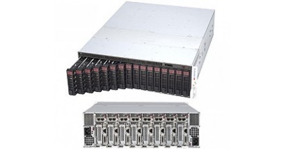 Серверная платформа Supermicro SYS-5039MS-H8TRF 3U (8 Nodes) LGA1151 4xDDR4, 2x3.5"" HDD, 2xGbE, IPMI 2x1600W