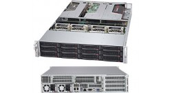 Серверная платформа Supermicro SYS-6028UX-TR4 2U 2xLGA2011 16xDDR4, 12x3.5""HDD, 4xGbE, IPMI 2x1000W (Complete Only) 