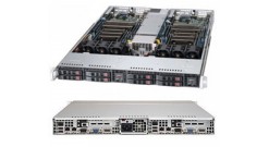 Серверная платформа Supermicro SYS-1027TR-TQF 1U (2 Nodes) 2xLGA2011 Intel 602 C..