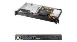 Серверная платформа Supermicro SYS-5019S-TN4 1U Xeon E3-1585v5, 2xDDR4 SO-DIMM ECC, 2x3.5"" FixHDD, IPMI,4x1GbE 200W