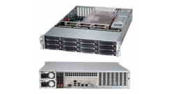Корпус Supermicro CSE-826BE1C4-R1K23LPB 2U ATX 12" x 10", E-ATX 12" x 13", EE-ATX 13" x 13.68". Support up to ATX 12"x13" MB with rear 2.5" HDD option installed; 12 x 3.5" hot-swap SAS/SATA drive bay with 
