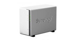 Система хранения Synology DS218J Disk Station (2x3.5"" HDD SATA, RAID 0/1/JBOD, GbLAN, 2xUSB3.0)