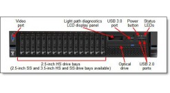 Элемент корпуса System x3650 M5 Plus 8x 2.5in HS HDD Assembly Kit..