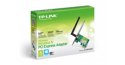 Сетевой адаптер TP-LINK <TL-WN781ND> Wireless N PCI Express Adapter (802.11b/g/n, PCI-Ex1)