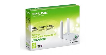 Сетевой адаптер TP-LINK TL-WN822N USB2.0, 802.11b/g/n, до 300 Мбит/с, 2x3 dBi