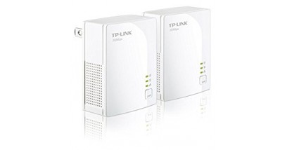 TP-Link TL-PA2010KIT AV200 Nano Powerline Ethernet Adapter, Ultra Compact Size, 200Mbps Powerline Datarate, 100Mbps Fast Ethernet, HomePlug AV, Green Powerline, Plug and Play, Twin Pack