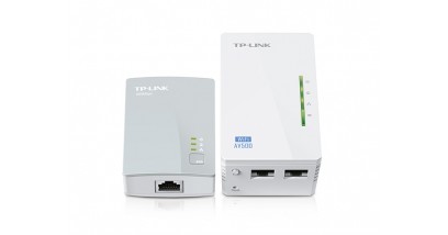 Сетевой адаптер TP-Link TL-WPA4220KIT 300Mbps Wireless AV500 Powerline Extender starter Kit, 500Mbps Powerline Datarate