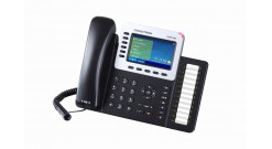 Телефон Grandstream GXP-2160, VoIP 2 Порта Ethernet 10/100/1000, 6 SIP линий, цветной TFT дисплей 48