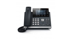 Телефон Yealink SIP-T46G, цветной экран, 6 линий, BLF, PoE, GigE, БЕЗ БП