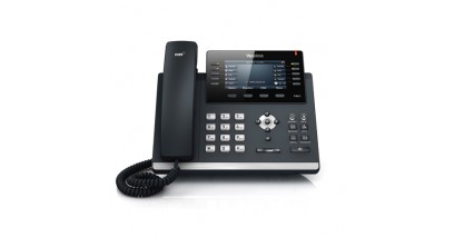 Телефон Yealink SIP-T46G, цветной экран, 6 линий, BLF, PoE, GigE, БЕЗ БП