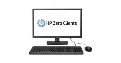 Тонкий клиент HP t310 J2N80AA Smart Zero SL 19"" TERA2321 (1)/512Mb/HP Smart Zero Core/GbitEth/черный