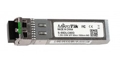 Трансивер MikroTik S-55DLC80D SFP module 1.25G SM 80km 1550nm Dual LC-connector ..