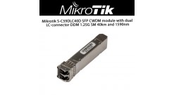 Трансивер MikroTik S-C59DLC40D SFP CWDM module 1.25G SM 40km 1590nm LC-connector..