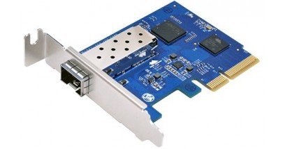 Сетевой адаптер Synology E10G17-F2 10-Gigabit Dual port SFP+ PCIe 3.0 x8 adapter (incl LP and FH bracket)