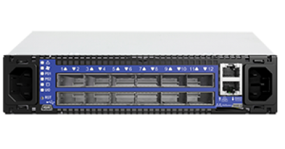 Коммутатор Mellanox SwitchX-2 based 12-port QSFP+ FDR 56Gb/s 1U InfiniBand Switch, 1 Power Supply, Short depth, externally managed, PSU side to Connector side airflow, RoHS6, Rail Kit must be purchased separately