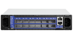 Коммутатор Mellanox SwitchX-2 based 12-port QSFP+ FDR 56Gb/s 1U InfiniBand Switch, 1 Power Supply, Short depth, Managed, Subnet Manager for 648 nodes included, PSU side to Connector side airflow, RoHS6, Rail Kit must be purchased separately.