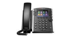 Проводной IP-телефон Polycom VVX 400 12-line Desktop Phone with with factory disabled media encryption for Russia. POE. Ships without power supply