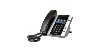 Телефон Polycom VVX 500 12-line Business Media Phone with factory disabled media encryption for Russia. POE. Ships without power supply. (2200-44500-114)