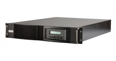 ИБП PowerCom Vanguard, On-Line, 1000VA / 900W, Rack, IEC, LCD, Serial+USB, SmartSlot, подкл. доп. батарей