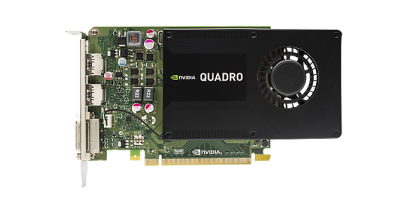 Видеокарта HP NVIDIA QUADRO K2200, 4GB, 1xDual link DVI-I, 2хDisplayPort(1xDisplayPort-> DVI Adapter) PCI-E x16 (Z440, Z640, Z840)