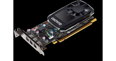 Видеокарта PNY Nvidia Quadro P400 2GB DDR5, PCIE, 64-bit 256 Cores, 3*mDP1.4, 3*mDP to DP
