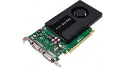 Видеокарта PNY Quadro K2000D , 2Gb GDDR5/128-bit, PCI-Ex16 3.0, 1xDVI, 2xDP, ATX, 1-slot cooler, Retail
