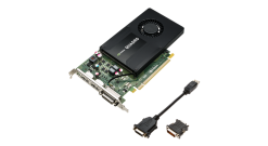 Видеокарта PNY Quadro K2200 4GB PCIE 2xDP DVI 1046/1253 128-bit DDR5 640 Cores 2xDP to DVI-D SL & DVI-I to VGA adapter, Retail