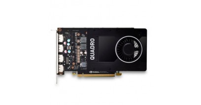 Видеокарта PNY Nvidia Quadro P2200 5GB VCQP2200BLK-1 PCIE 2xDP 160-bit DDR5 1024 Cores 4xDP to DVI-D (SL) adapter