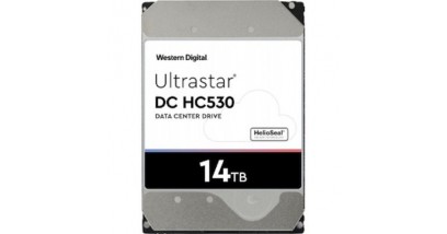 Жесткий диск HGST 14TB SAS 3.5"" (WUH721414AL5204) Ultrastar HE14 512MB, 7200RPM, 12Gb/s, 512E SE P3