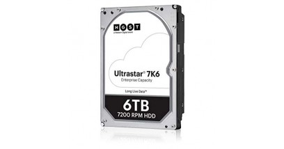 Жесткий диск HGST 4TB SATA 3.5"" (HUS726T4TALN6L4) Ultrastar 7K6 256MB, 7200RPM, SATA 6Gb/s, 4KN SE
