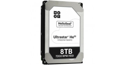 Жесткий диск HGST 8TB SATA 3.5"" (HUH721008ALE604) Ultrastar HE10 7200 6Gb/s 256MB
