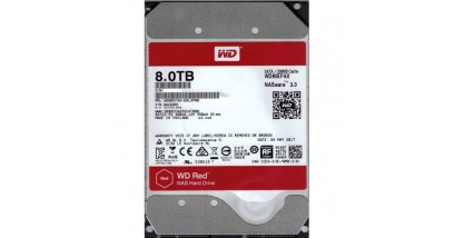 Жесткий диск WD SATA 8Tb WD80EFAX Red (5400rpm) NAS 256Mb 3.5""